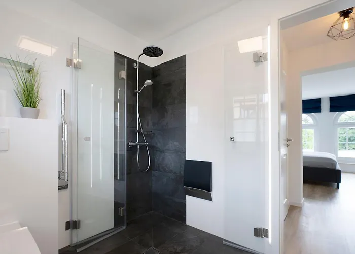 Haus Schoenes Leben Meeresrauschen Lägenhet *